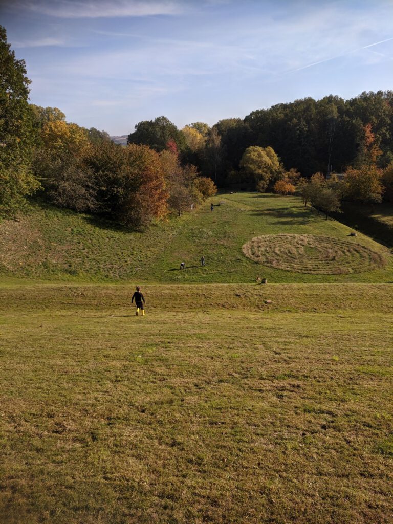 Große Wiese, Blick vom Staudamm